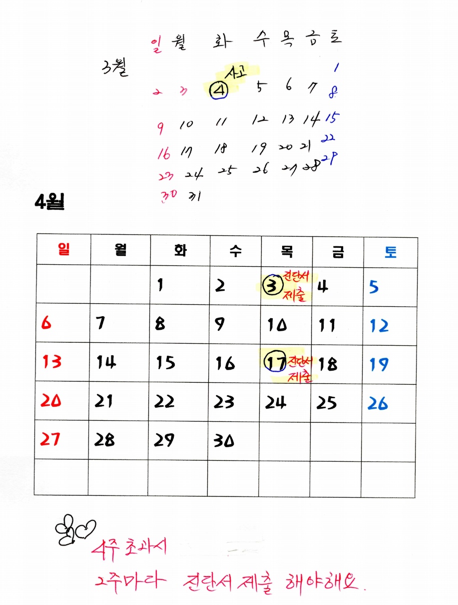 진단서 제출 의무화 관련 이미지